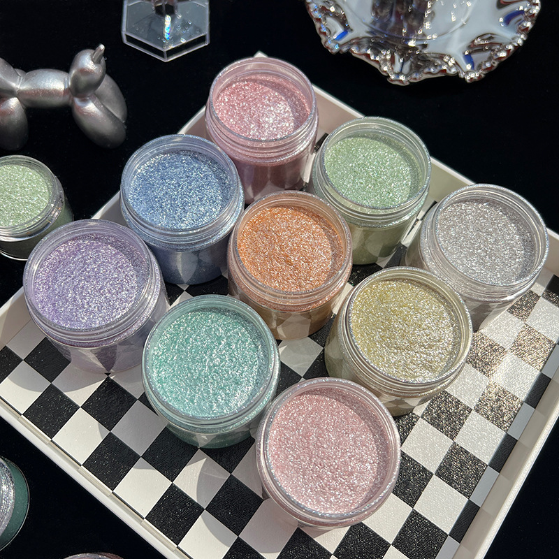 Resin Pigment Powder - Polvere di Mica Glitterata Effetto Diamante