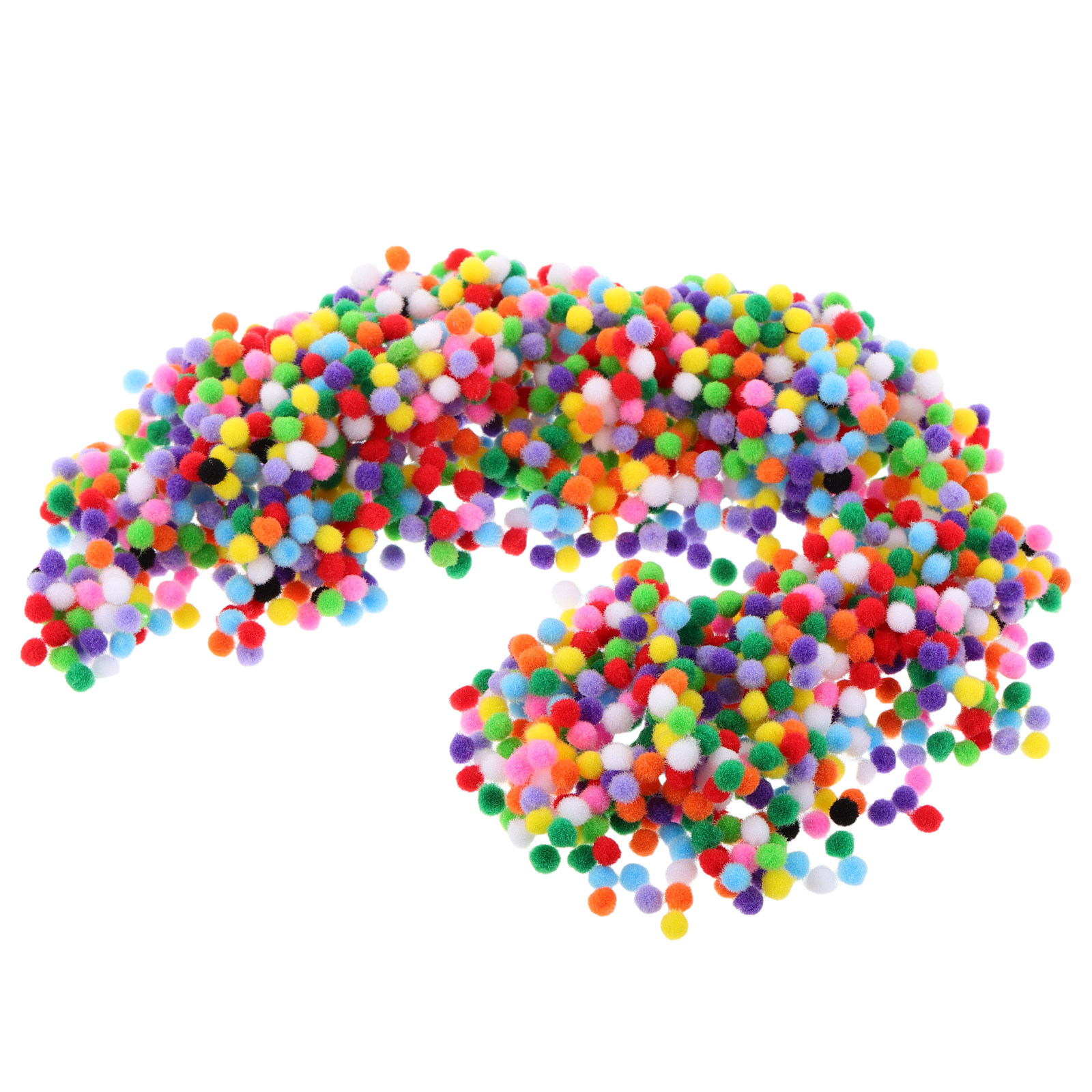 Art Craft Hat - 2000 Pezzi di Pompon Colorati Morbidi