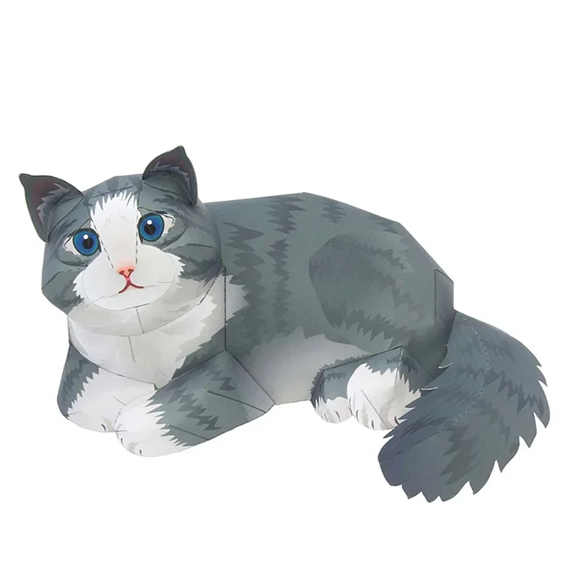 Art Craft Center - Foresta norvegese Gatto Pieghevole Fatto A