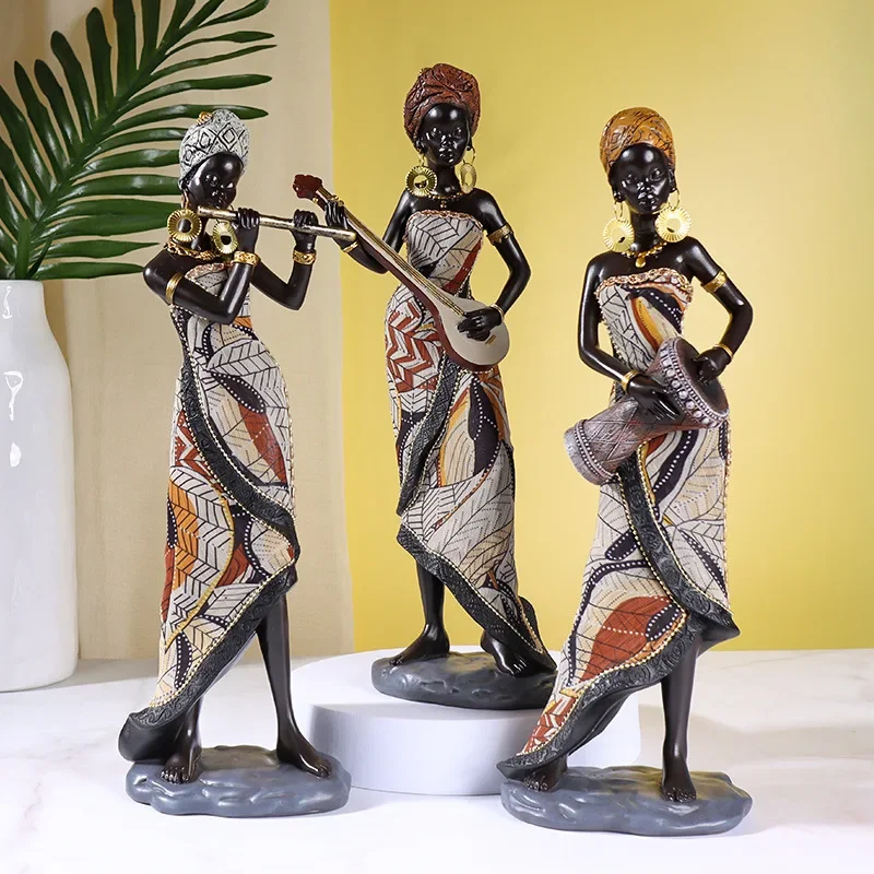 Art Craft Furniture - 31 cm Vintage stile africano artigianato