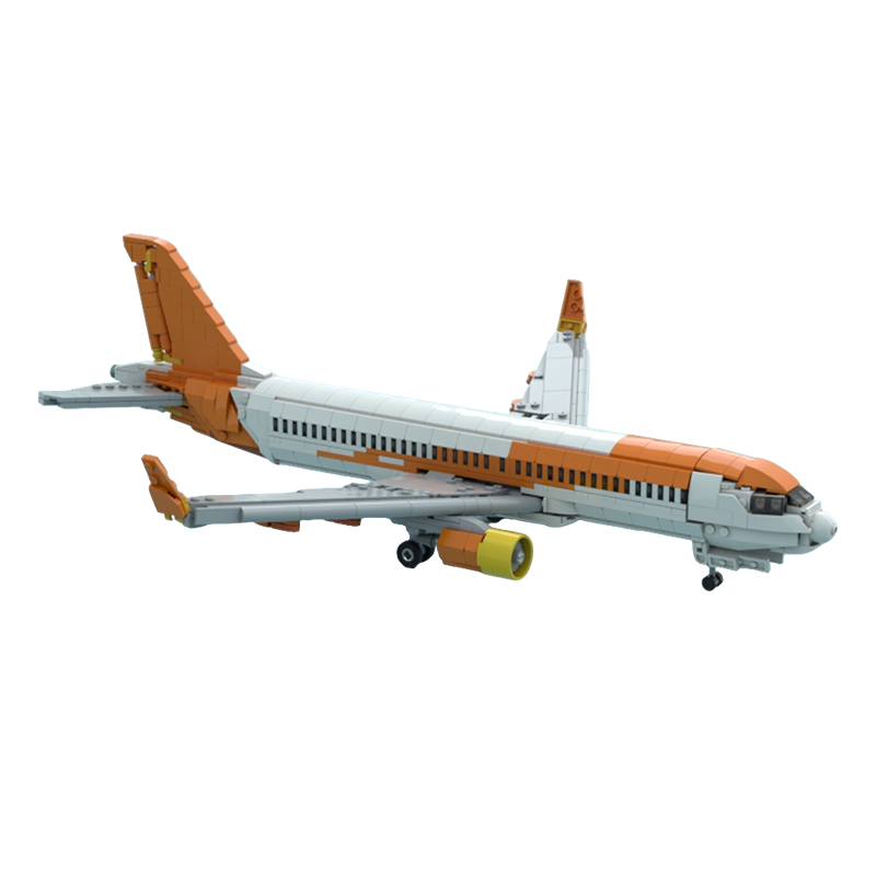 Art Craft Usa - 1100 pezzi MOC Easy Jet Airbuss