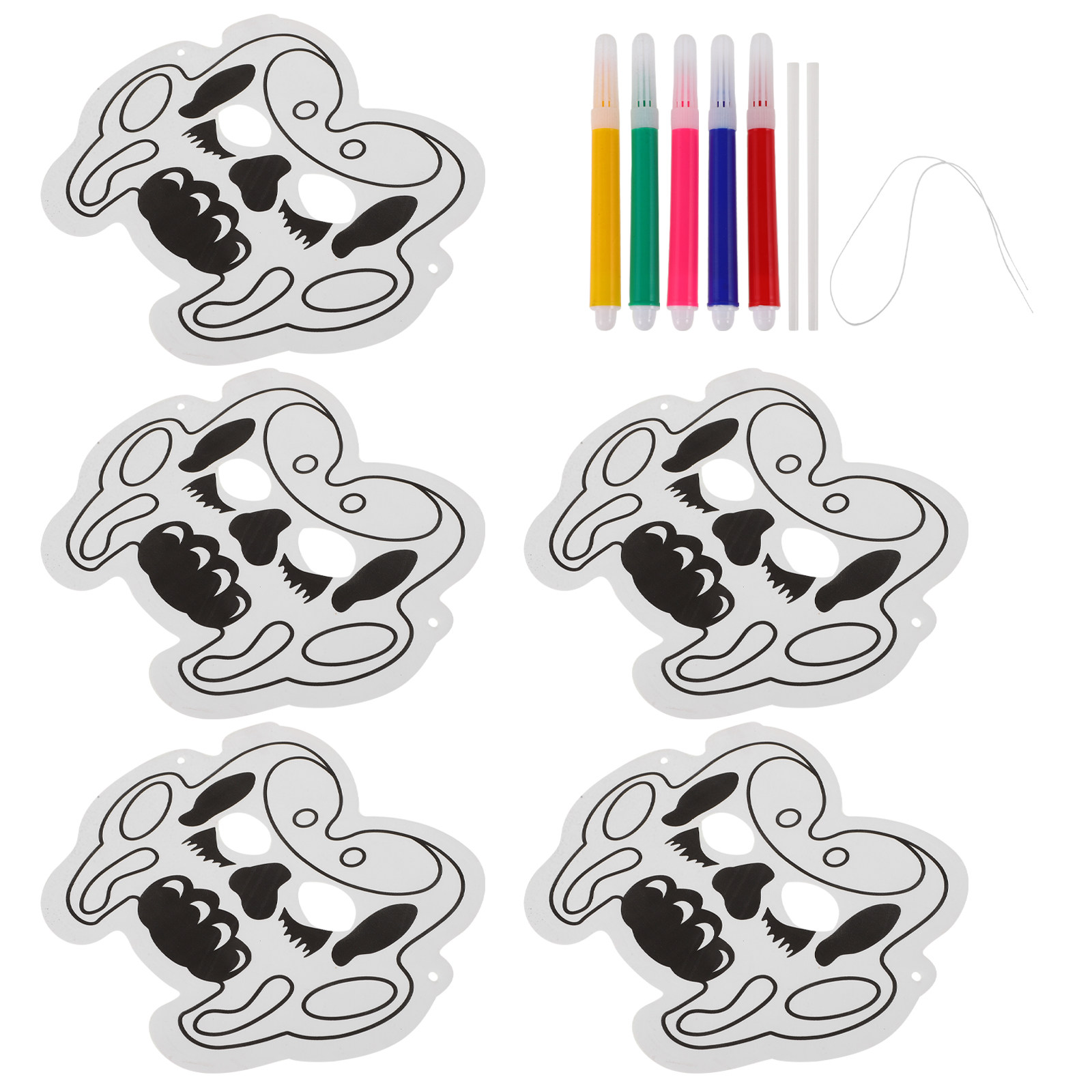Art Craft Classes - 1 Set Maschera da Palloncino Fai-da-Te