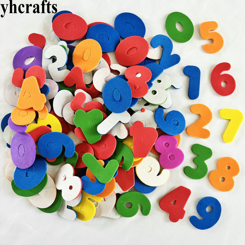 Art And Craft Letter Z - 150 PZ Colore Misto 0-9 numero