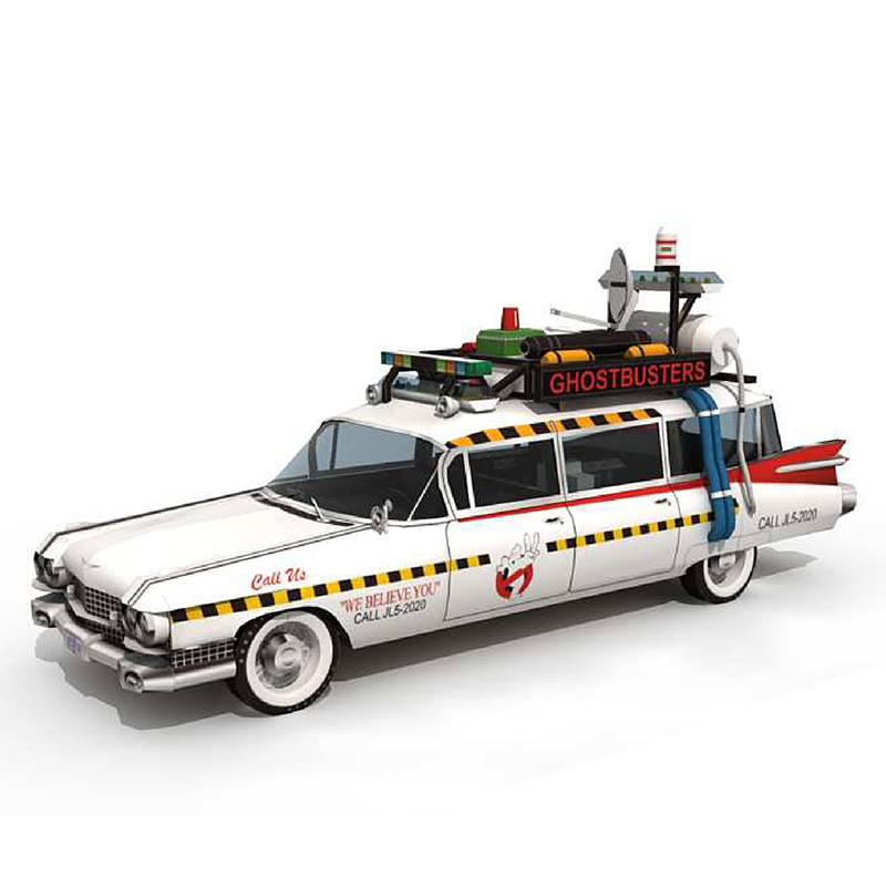 Art Craft Center - Ghostbusters Ecto-1A auto 1:20 Origami arte,