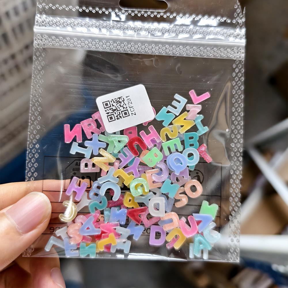 Art And Craft Letter Z - 100 Pezzi Decorazioni per Unghie 3D