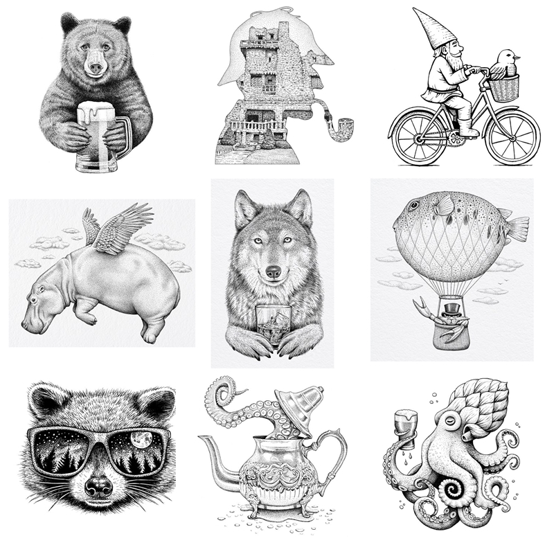Art Craft Furniture - Nuovo fai da te timbri trasparenti