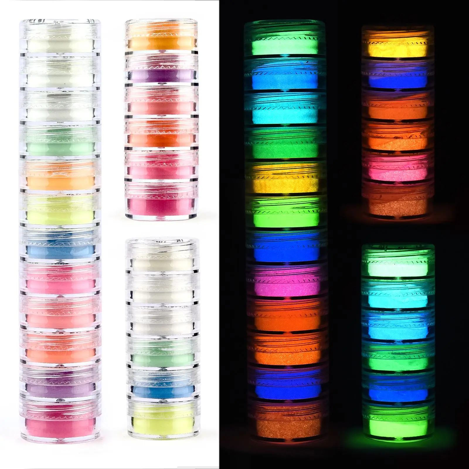 Resin Pigment Powder - 6 colori/set pigmento in resina in
