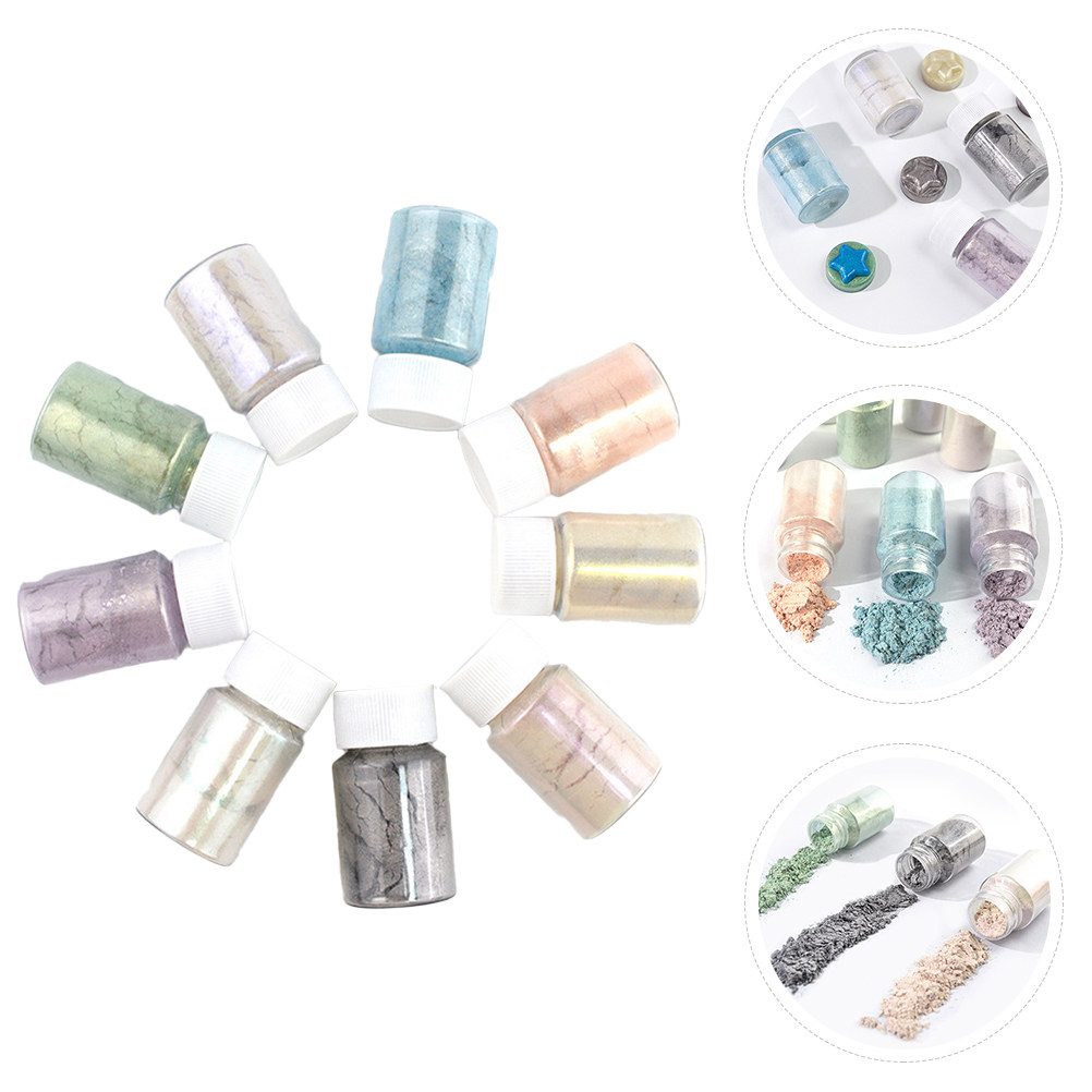 Resin Pigment Powder - Set di 9 Polveri Pigmentate in
