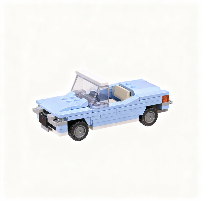 Art Craft Ideas For Christmas - 131 pezzi MOC Auto Elegante Modello