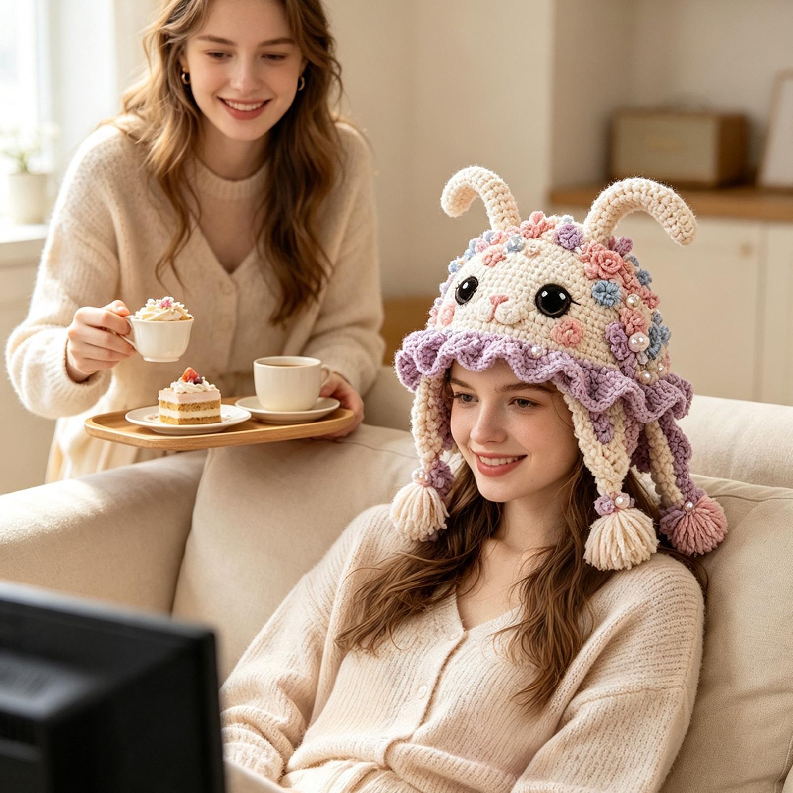 Art Craft Hat - Kit per realizzare cappelli all'uncinetto, kit