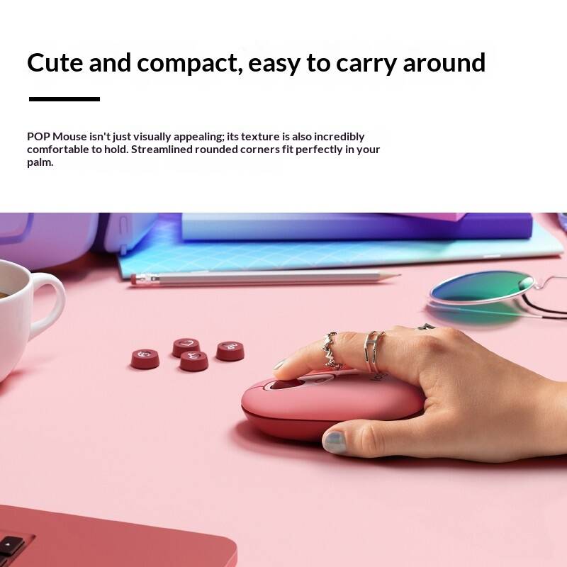 Mouse Logitech M350 POP Pebble - Art Craft Optical recensione e prezzo