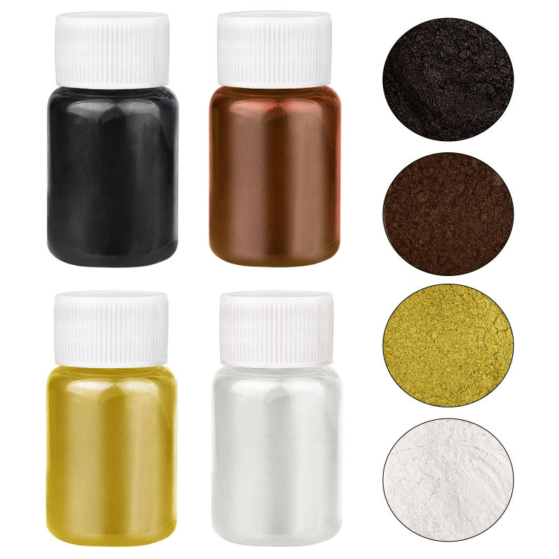 Set di 4 Colori di Polvere Per - Resin Pigment Powder recensione e prezzo