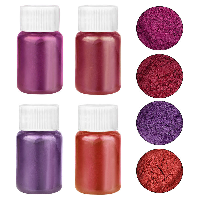 Set di 4 Colori di Polvere Per - Resin Pigment Powder recensione e prezzo