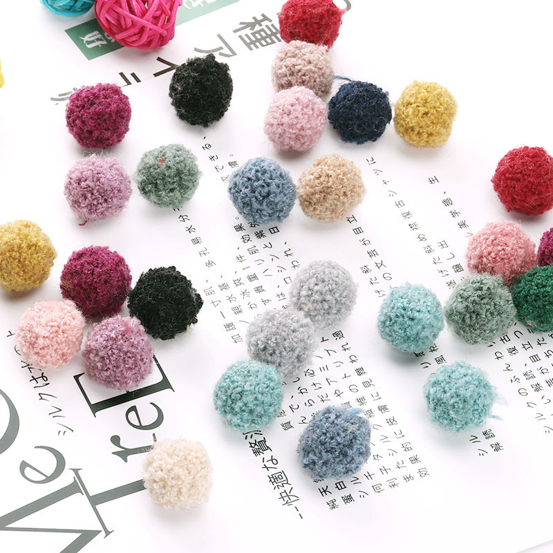 100 pz 15mm coreano ricci pelu - Art Craft Hat recensione e prezzo