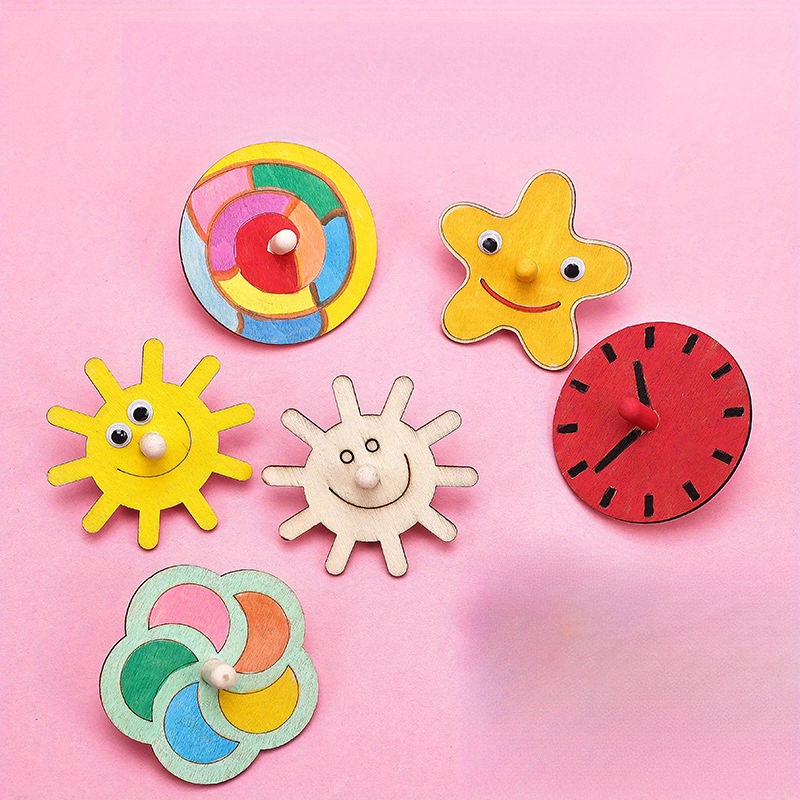 Kit Artigianale di 16 Trottola - Art Craft Ideas For Kids recensione e prezzo