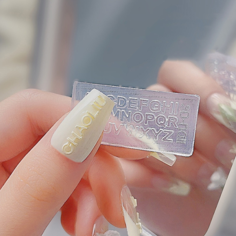 A-Z lettere Nail Art Silicone  - Art And Craft Letter Z recensione e prezzo