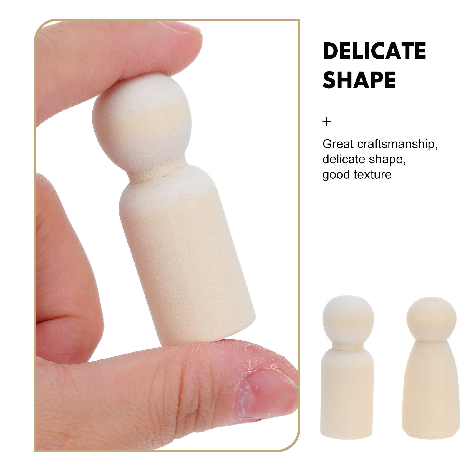 40 Pezzi di Figure in Legno Gr - Art Craft For Adults recensione e prezzo
