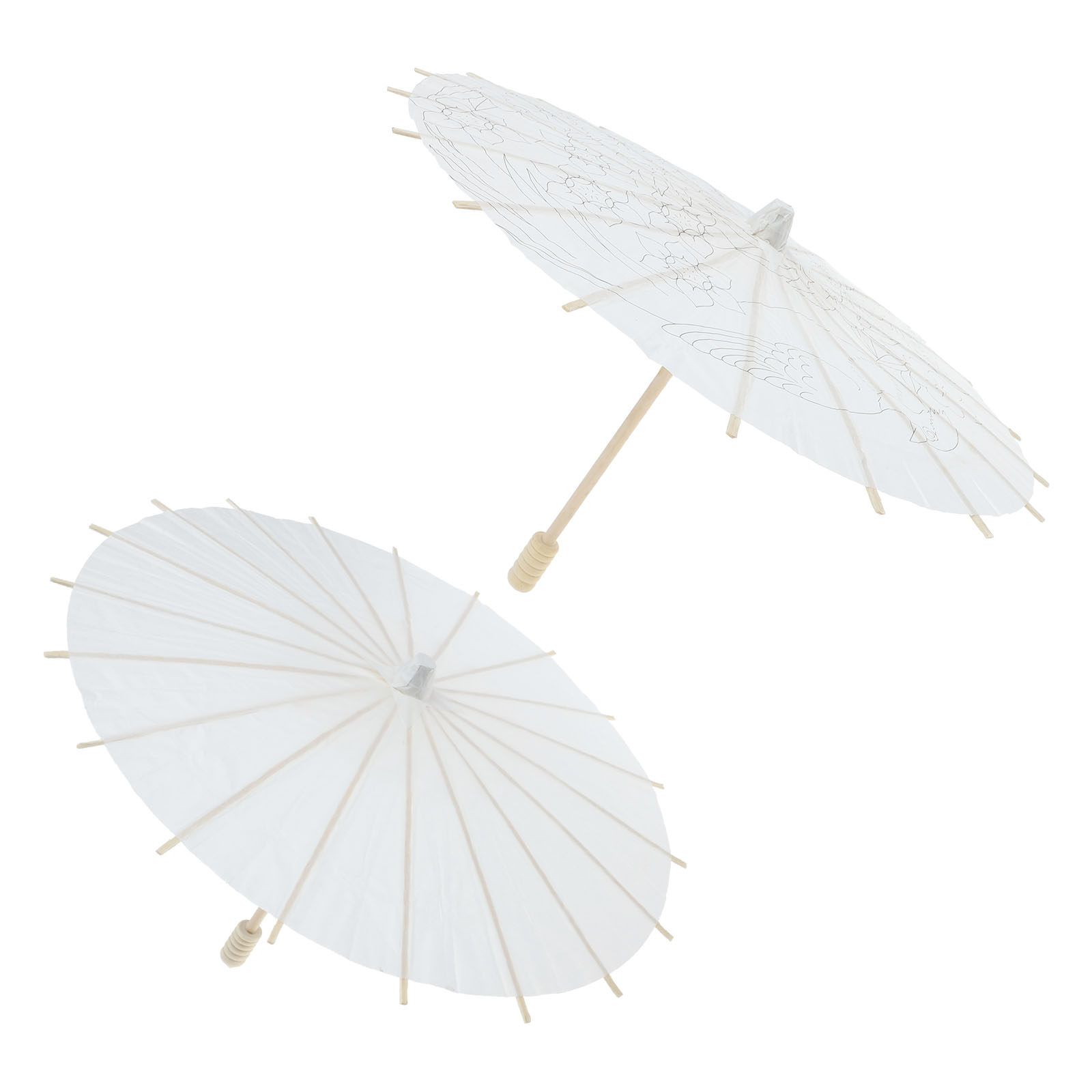 2 Pezzi Ombrello Grezzo in Car - Art Craft Classes recensione e prezzo