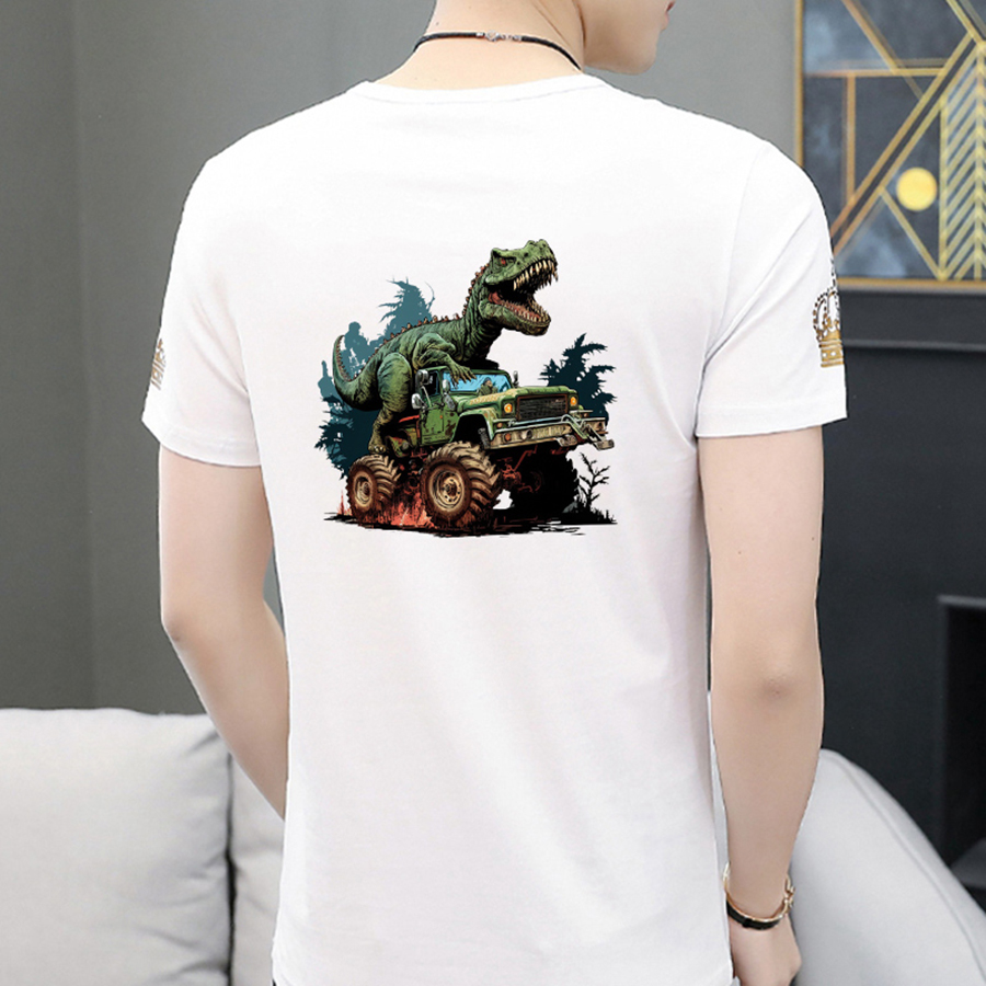Big Truck Dinosaur Iron On pat - Eco Art Craft recensione e prezzo