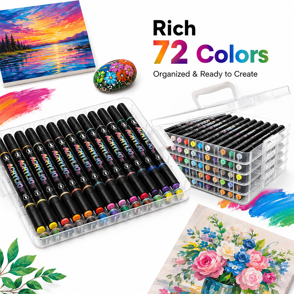 Set di Pennarelli Acrilici a D - Art Craft Classes recensione e prezzo