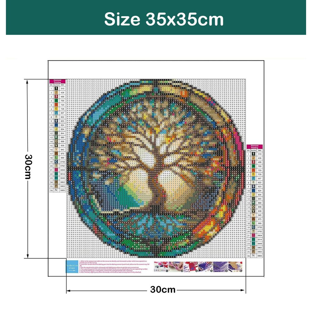 Nuovo diamante mosaico paesagg - Art Craft Optical recensione e prezzo