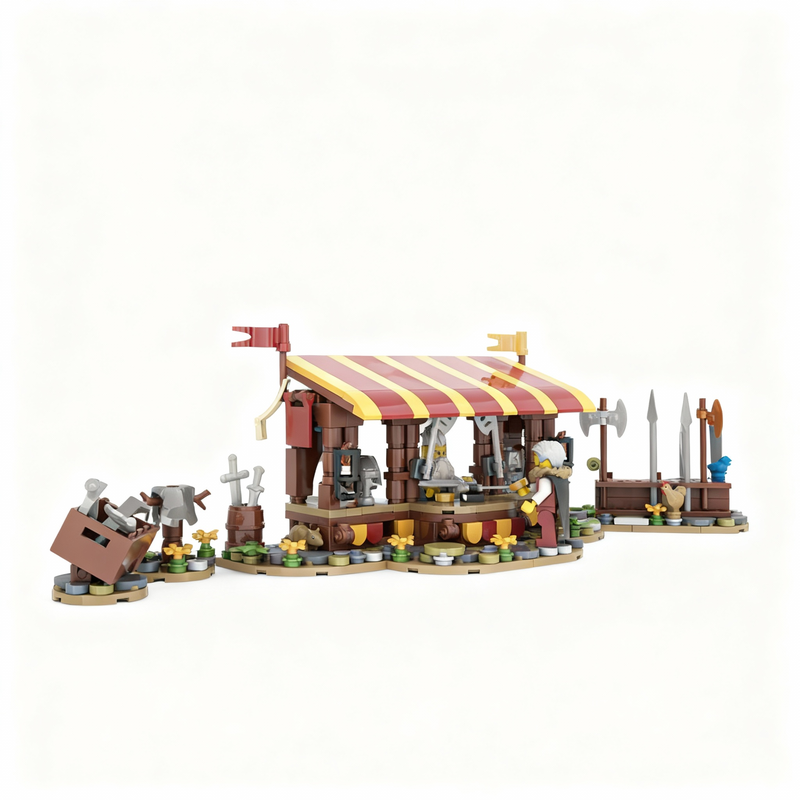 367 pezzi MOC Castello Armato  - Art Craft Ideas For Christmas recensione e prezzo
