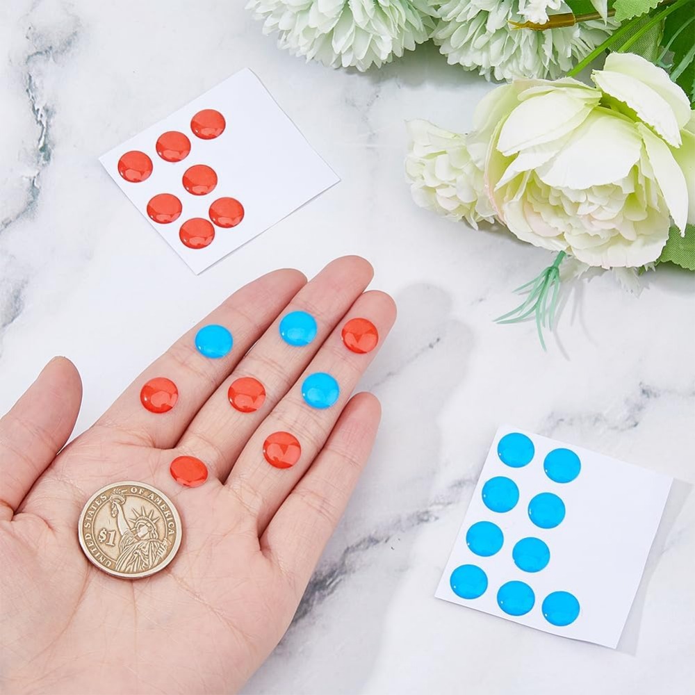 24 pezzi 2 colori adesivi acqu - Resin Pigment Powder recensione e prezzo