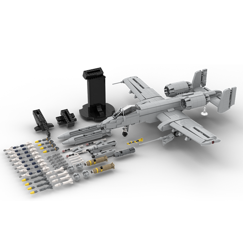 2468 pezzi MOC A-10 Warthog Mo - Art Craft Ideas For Christmas recensione e prezzo