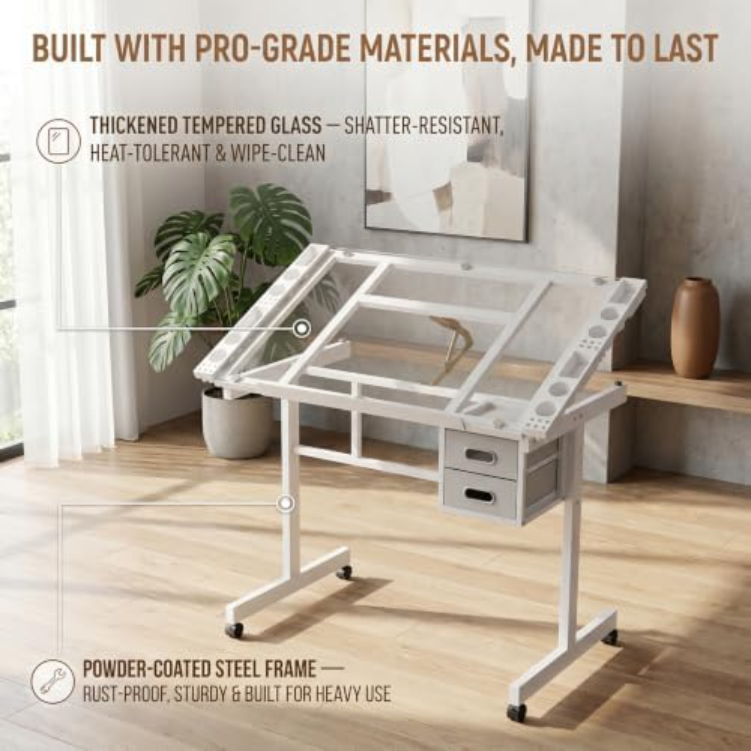 Tavolo da Disegno con Rotelle, - Art Craft Usa recensione e prezzo