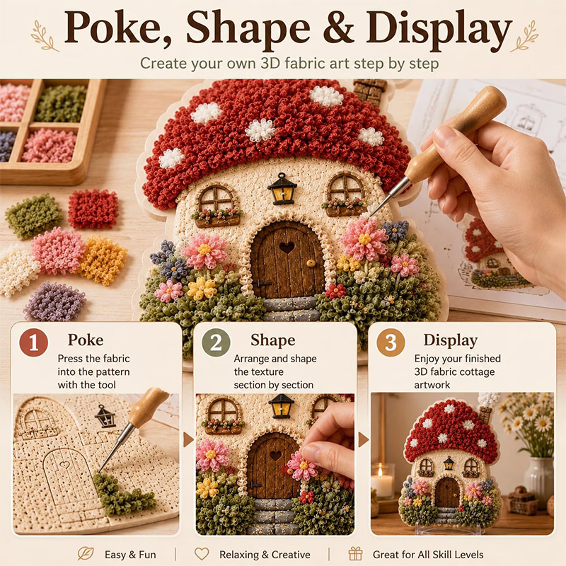 Kit Fai-da-Te Casa dei Funghi  - Art Craft Usa recensione e prezzo