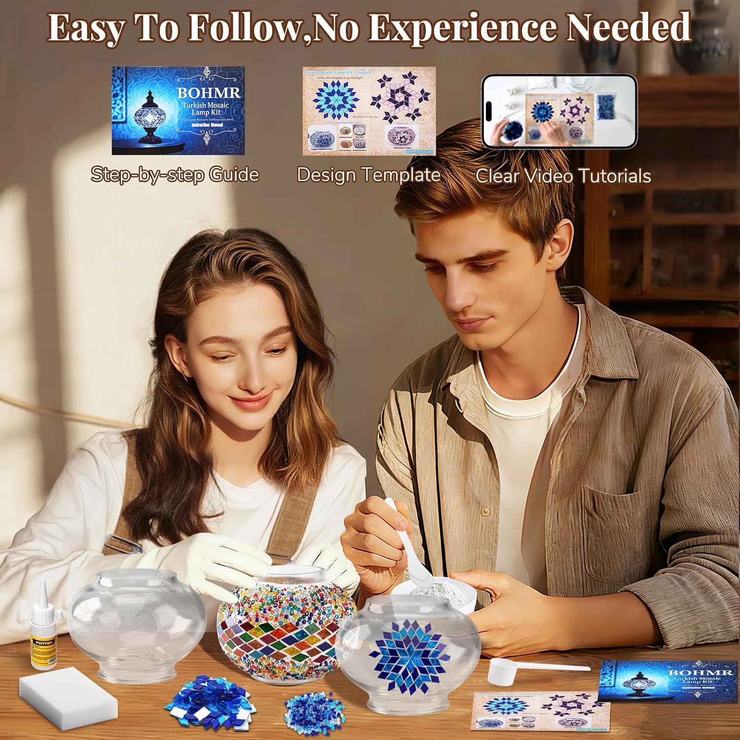 Kit Fai-da-Te per Lampada Turc - Art Craft For Adults recensione e prezzo