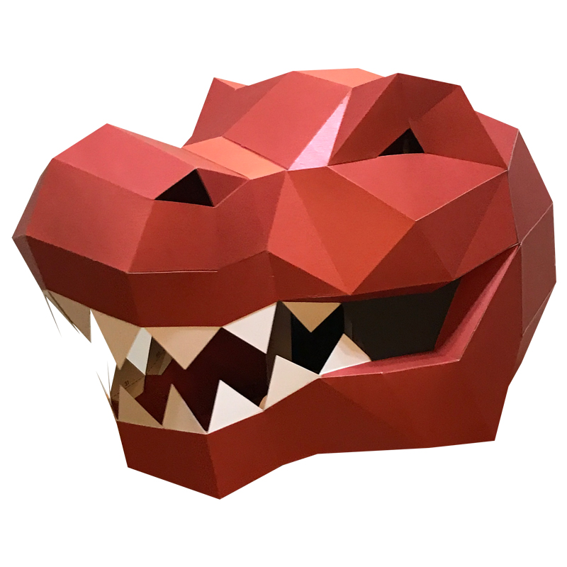 Tyrannosaurus Rex Animal Mask  - Art Craft Center recensione e prezzo