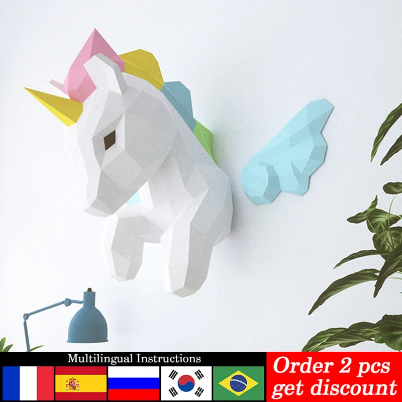 Arcobaleno Unicorno Animale De - Art Craft Center recensione e prezzo