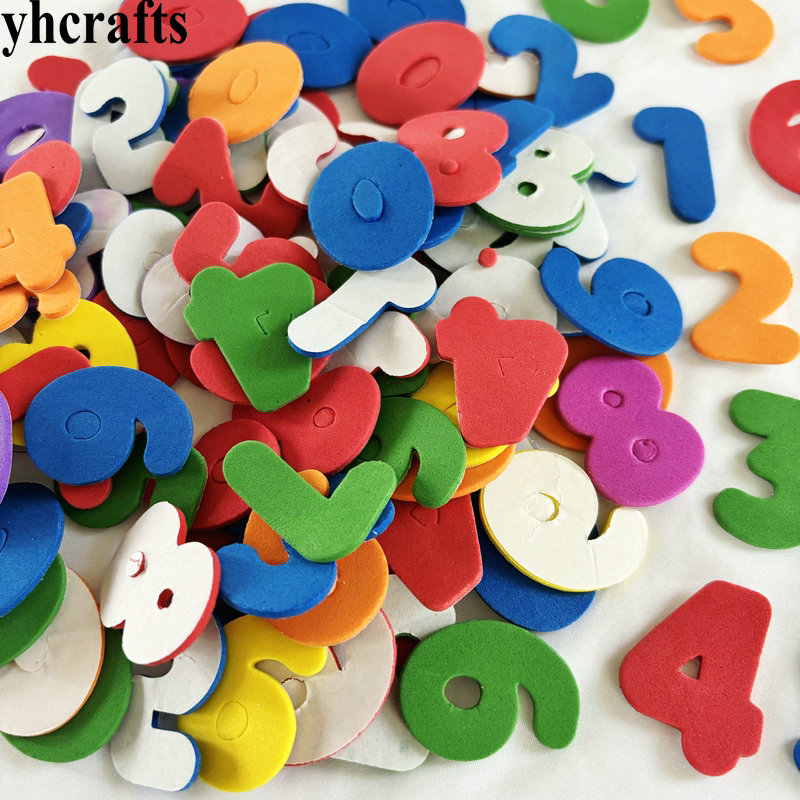 150 PZ Colore Misto 0-9 numero - Art And Craft Letter Z recensione e prezzo