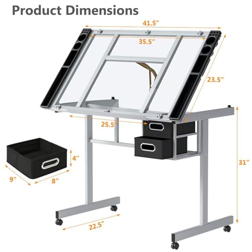 Tavolo da Disegno Regolabile c - Art Craft Usa recensione e prezzo