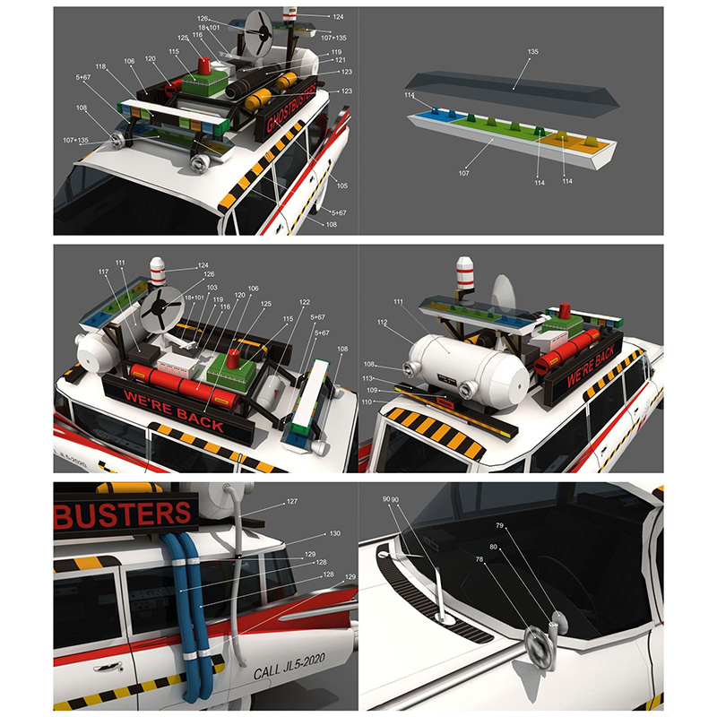 Ghostbusters Ecto-1A auto 1:20 - Art Craft Center recensione e prezzo