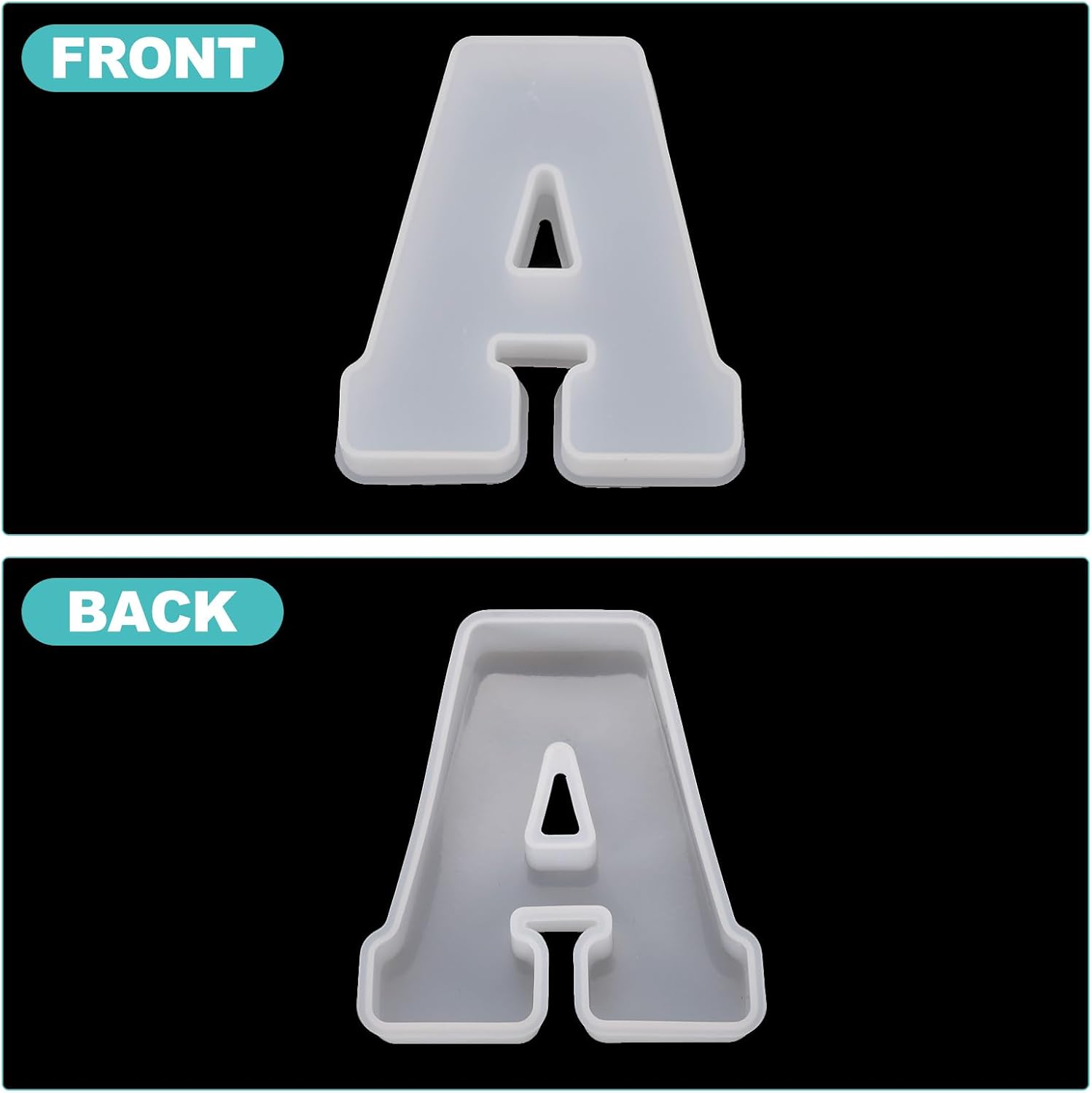 Set di 26 Stampi in Silicone p - Art And Craft Letter Z recensione e prezzo