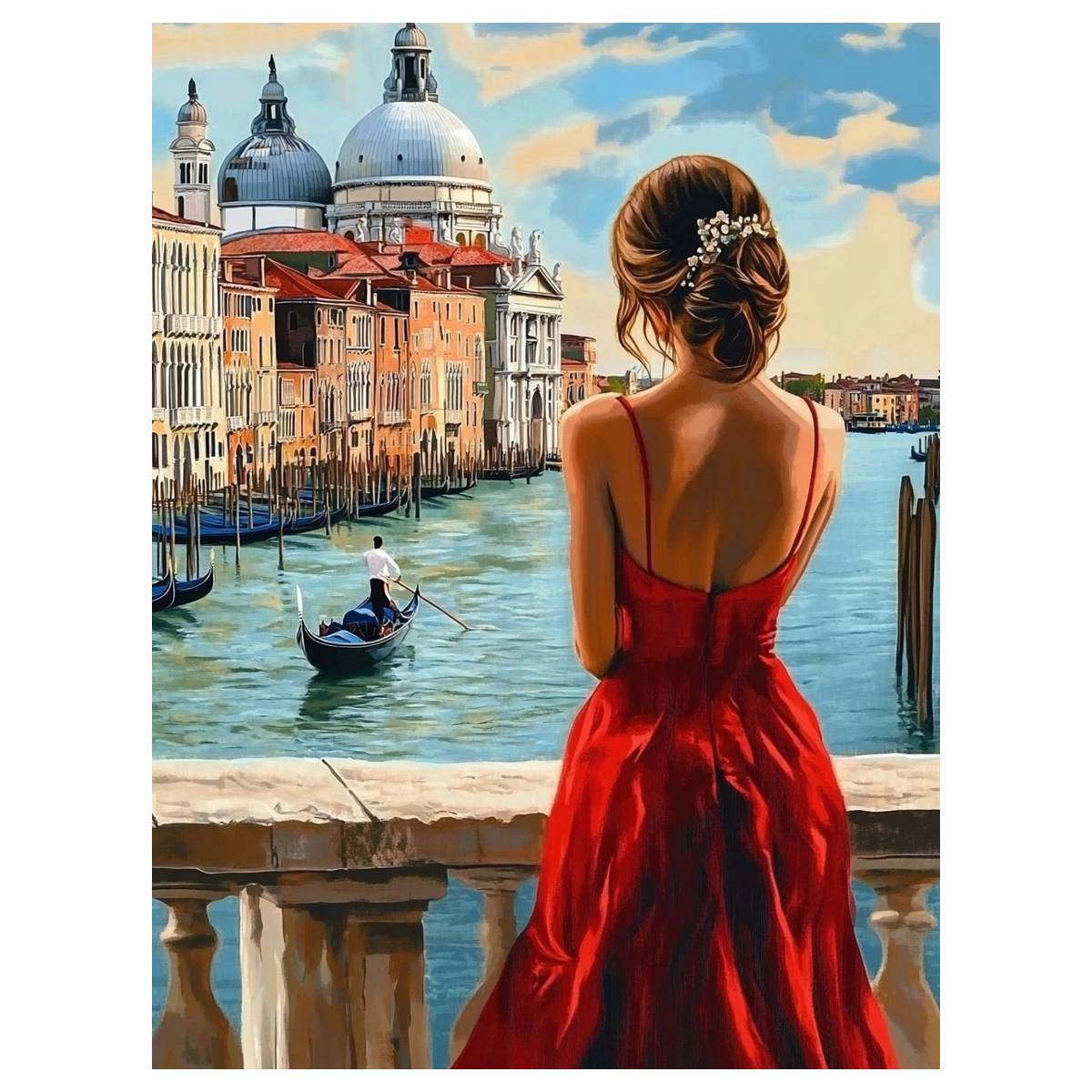 Bellezza placcata rossa 30X40C - Eco Art Craft recensione e prezzo