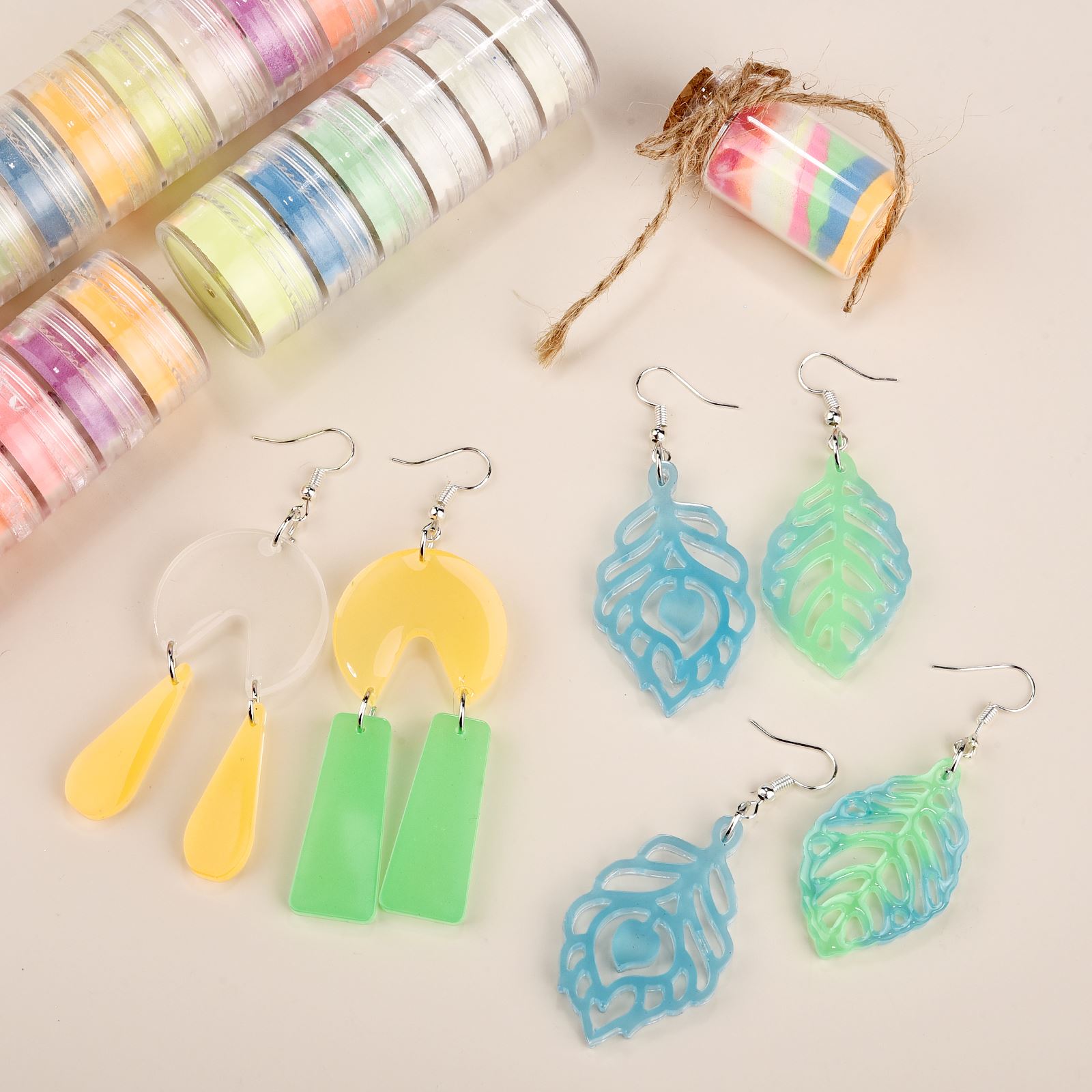 6 colori/set pigmento in resin - Resin Pigment Powder recensione e prezzo