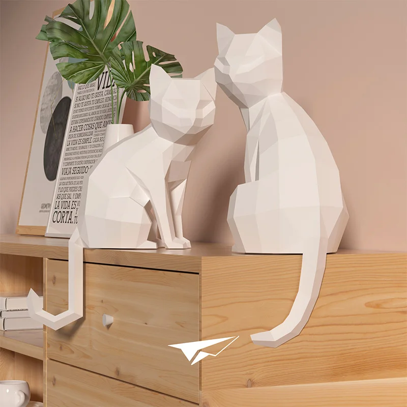 1 paio Amanti Gatto Animale De - Art Craft Center recensione e prezzo