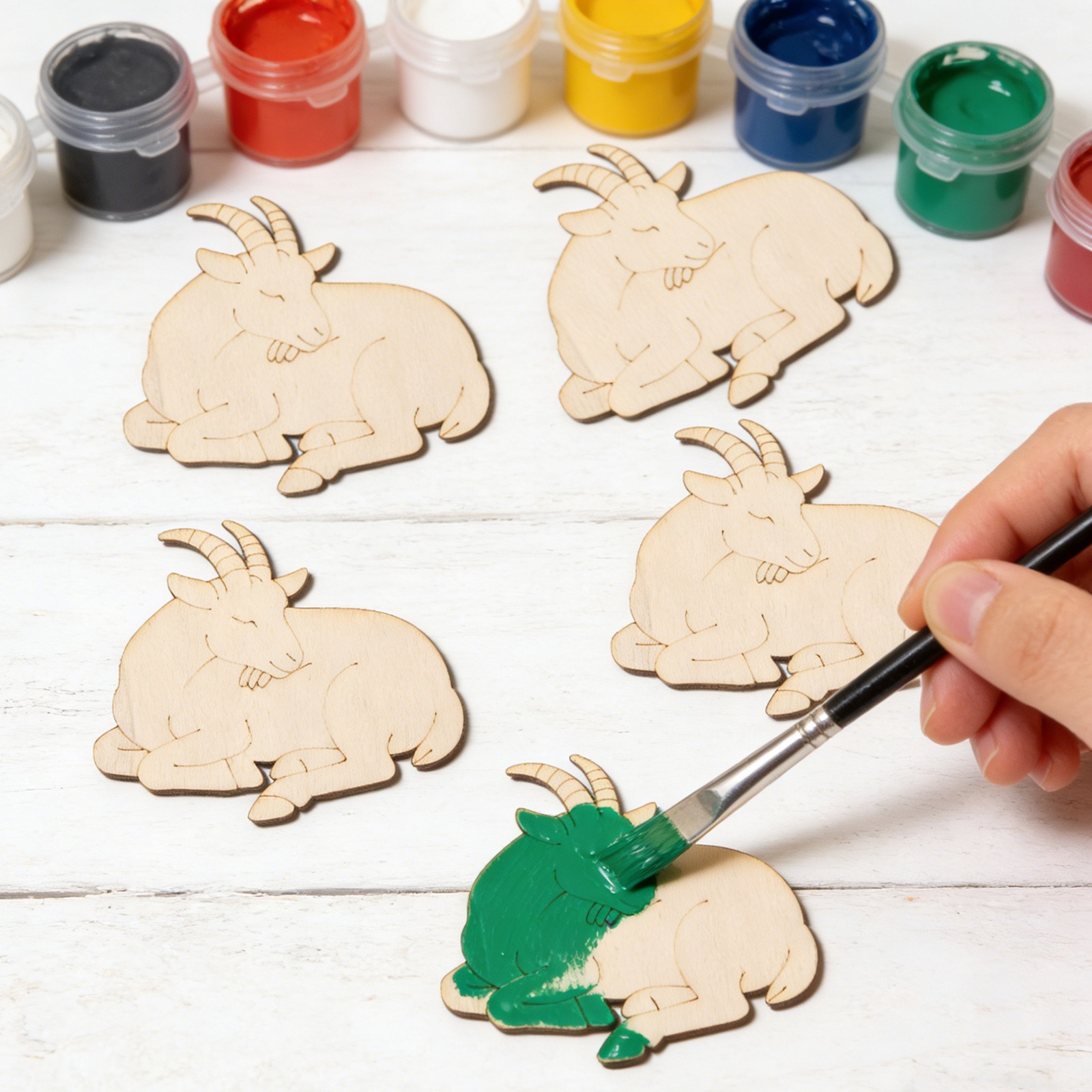 Set di 10 Ornamenti in Legno a - Art Craft Usa recensione e prezzo