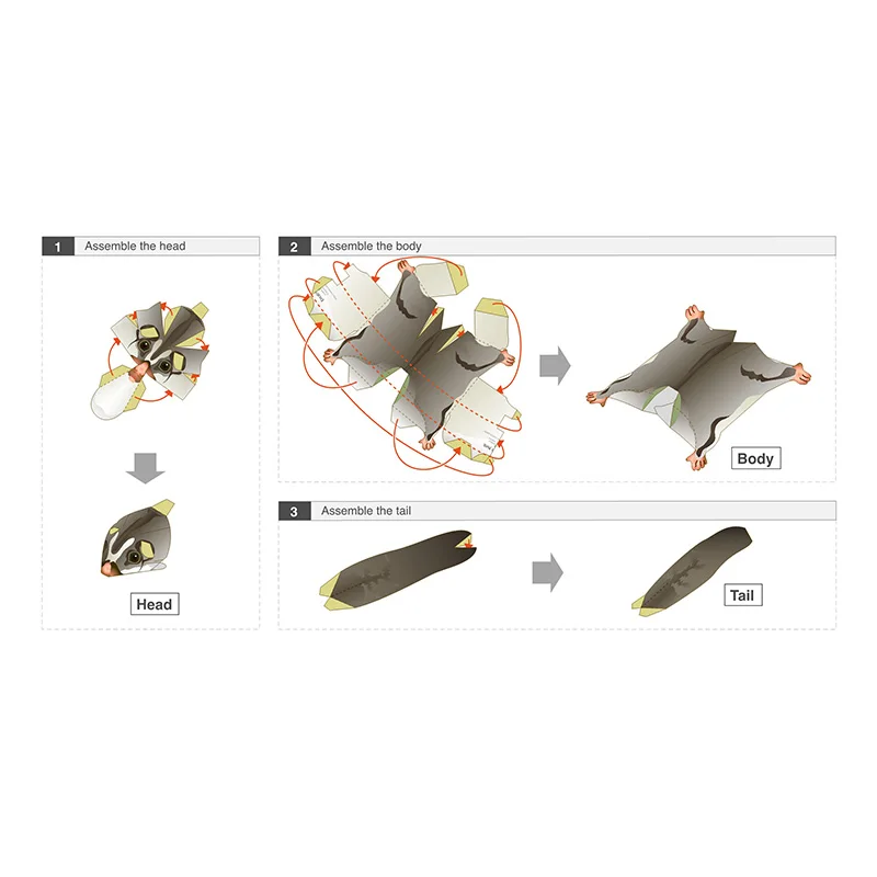 Sugar Glider Flying Mouse Fatt - Art Craft Center recensione e prezzo