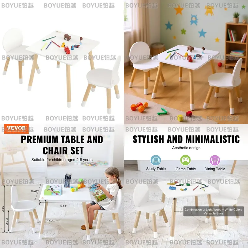 Set Tavolo e 2 Sedie in Legno  - Art Craft Furniture recensione e prezzo