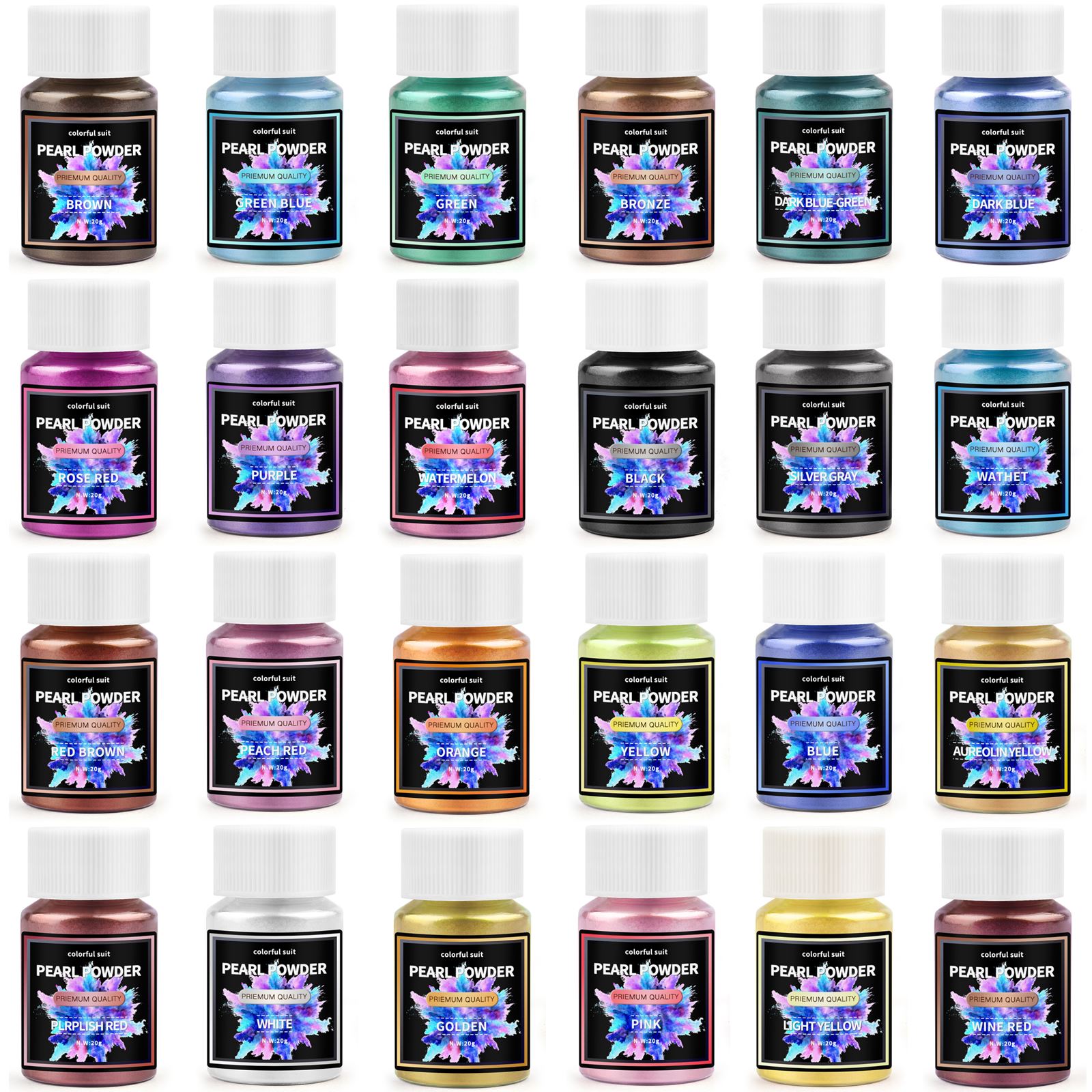 20ml di grado cosmetico perles - Resin Pigment Powder recensione e prezzo